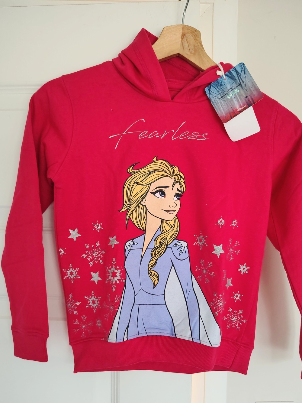 Girls' 'Fearless' Graphic Hoodie Sweater
